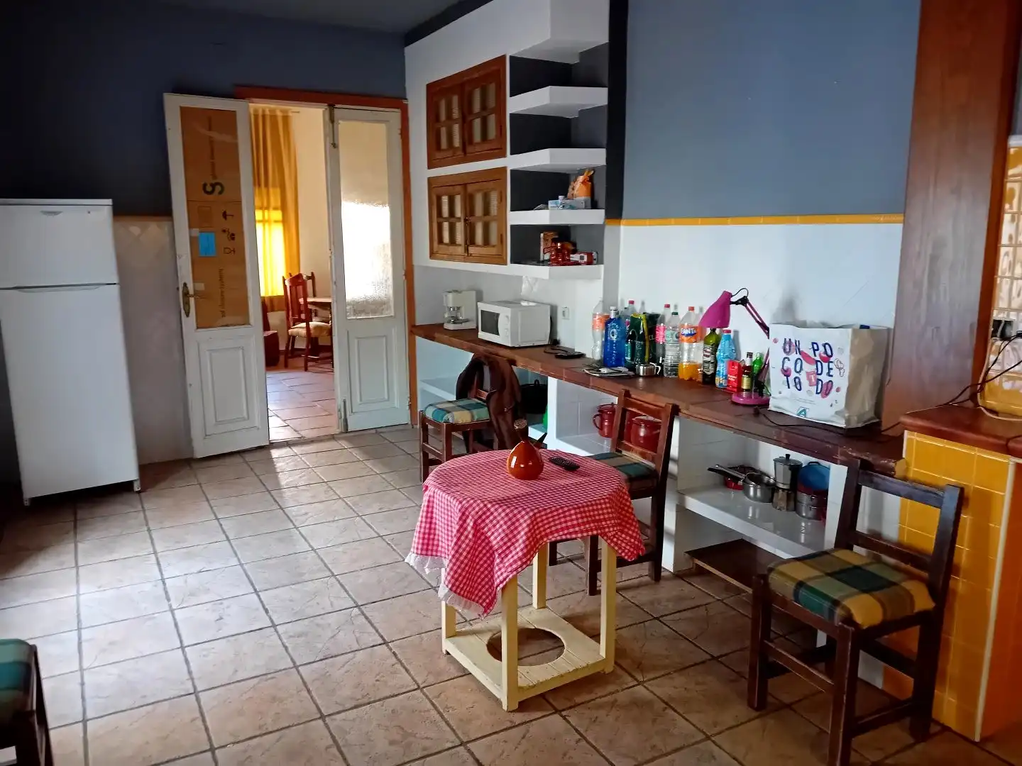 Küche von Country house zum Verkauf in Calzada de Calatrava mit Klimaanlage, Heizung und Terrasse