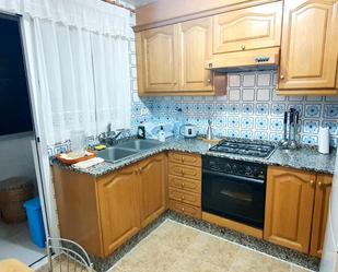 Kitchen of Flat for sale in  Valencia Capital  with Air Conditioner and Balcony