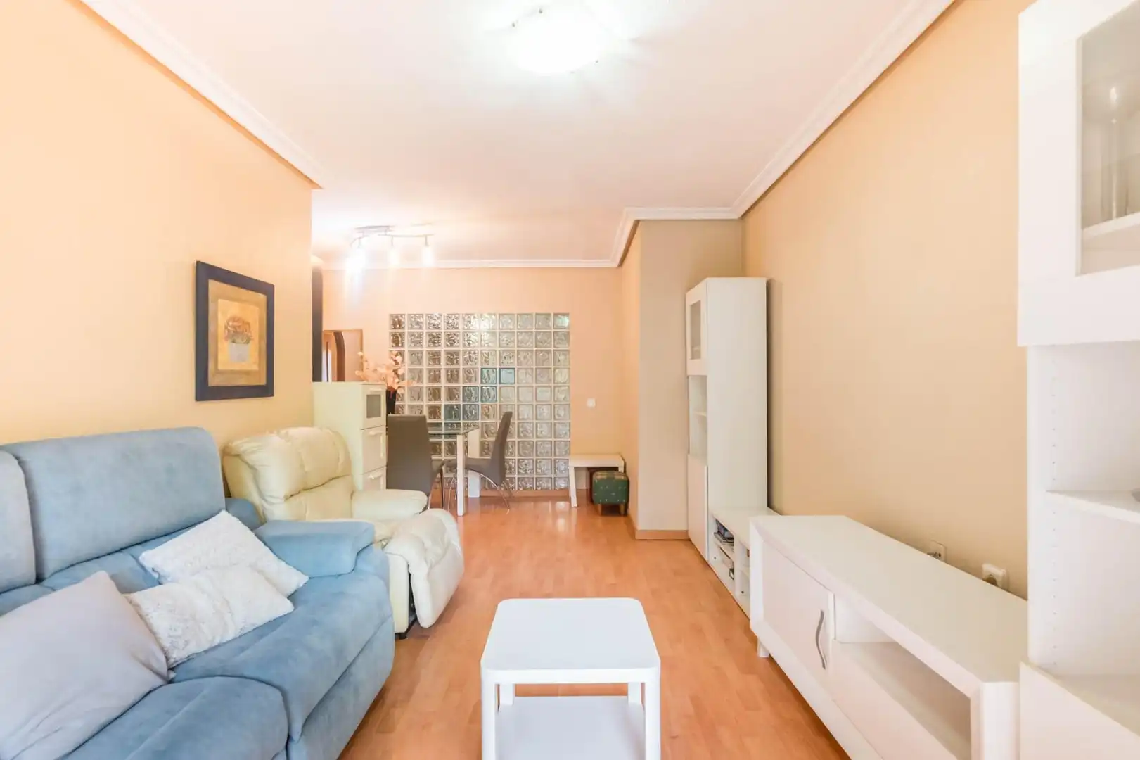 Sala d'estar de Pis en venda en Murcia amb Aire condicionat, Terrassa i Traster