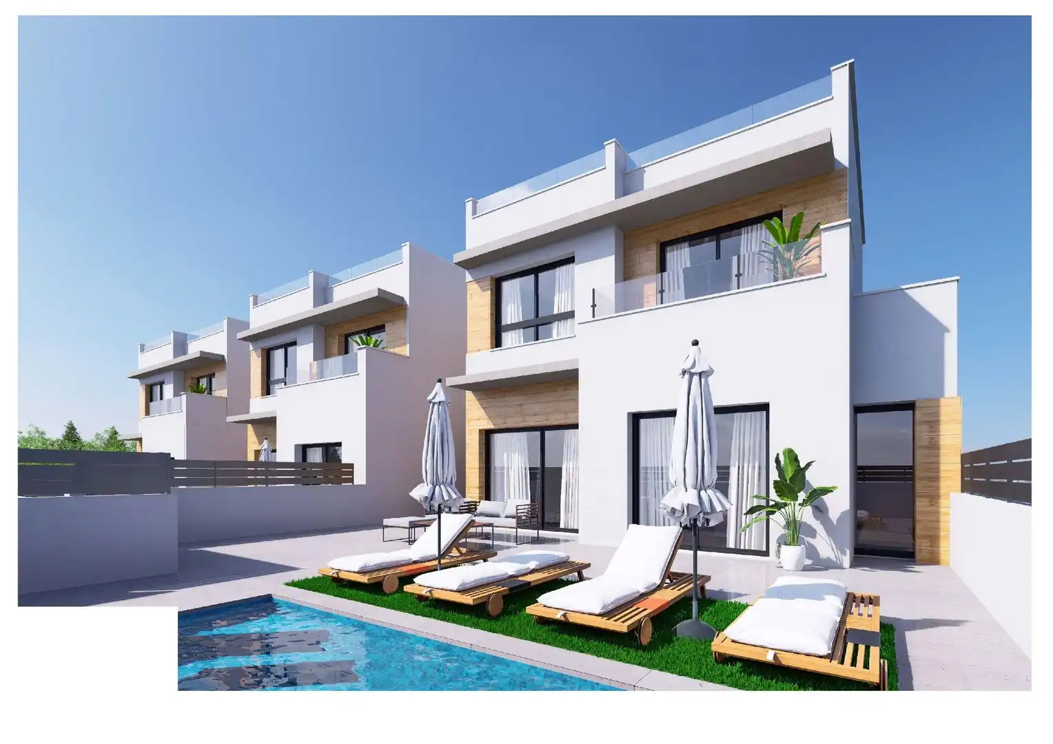 Semi-detached house with pool for sale in Benijófar, imagen 5