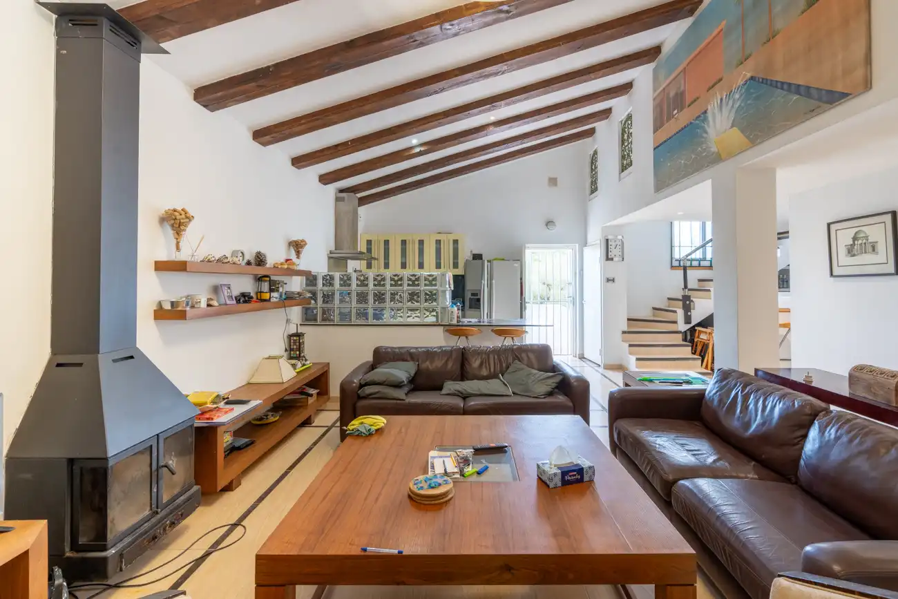 Living room of Country homes for sale in Freginals  with Air Conditioner, Terrace and Furnished