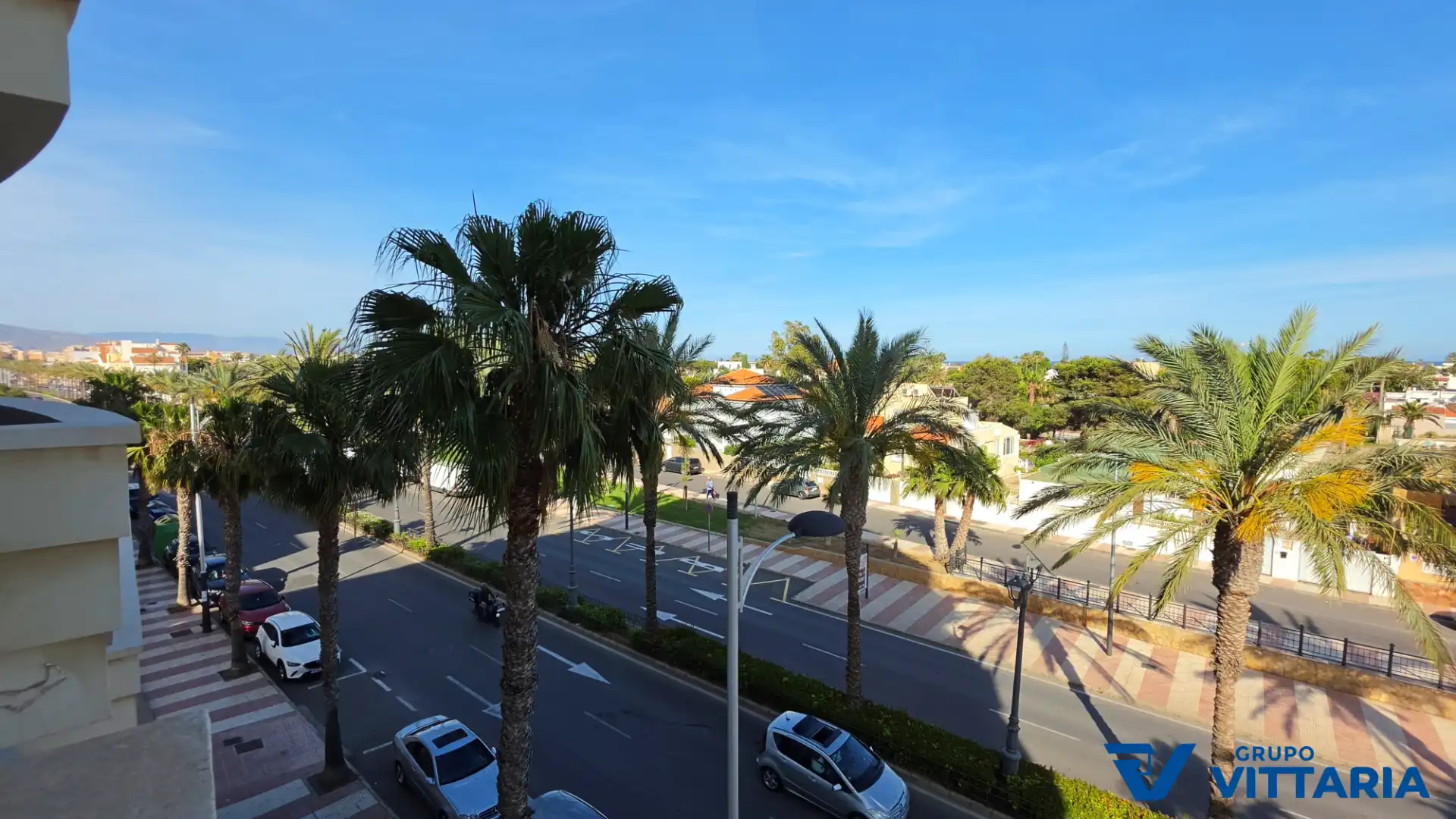 Vista exterior de Piso en venta en Roquetas de Mar con Aire acondicionado, Terraza y Amueblado