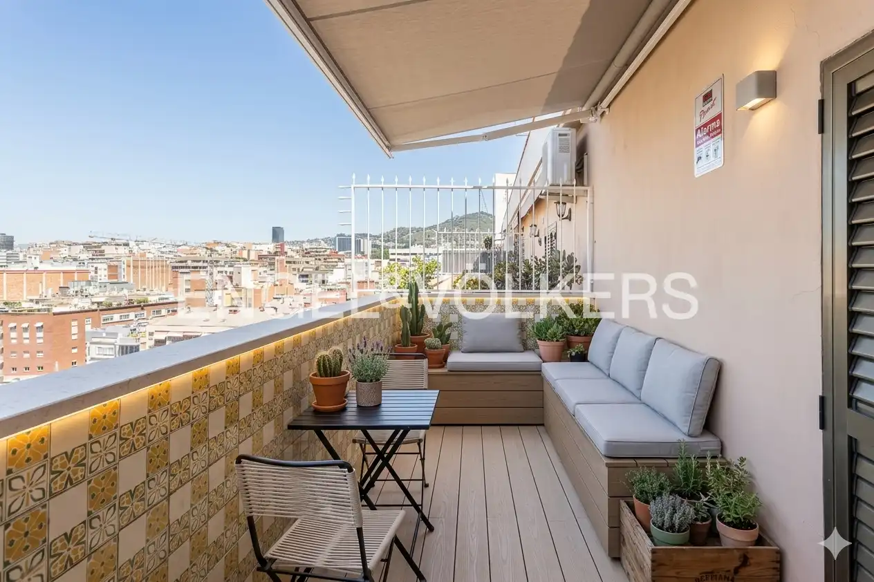 Terrassa de Pis en venda en Barcelona amb Calefacció i Balcó