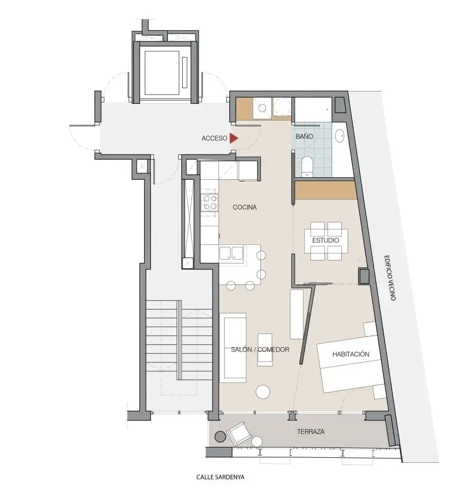 Piso de alquiler en Barcelona, Barcelona