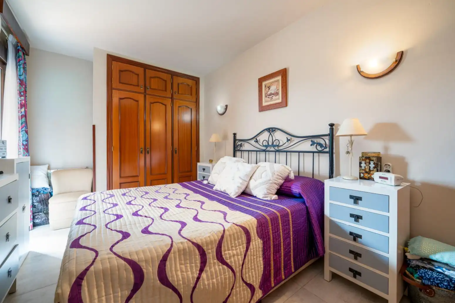 Bedroom of Flat for sale in Capdepera  with Air Conditioner, Heating and Parquet flooring