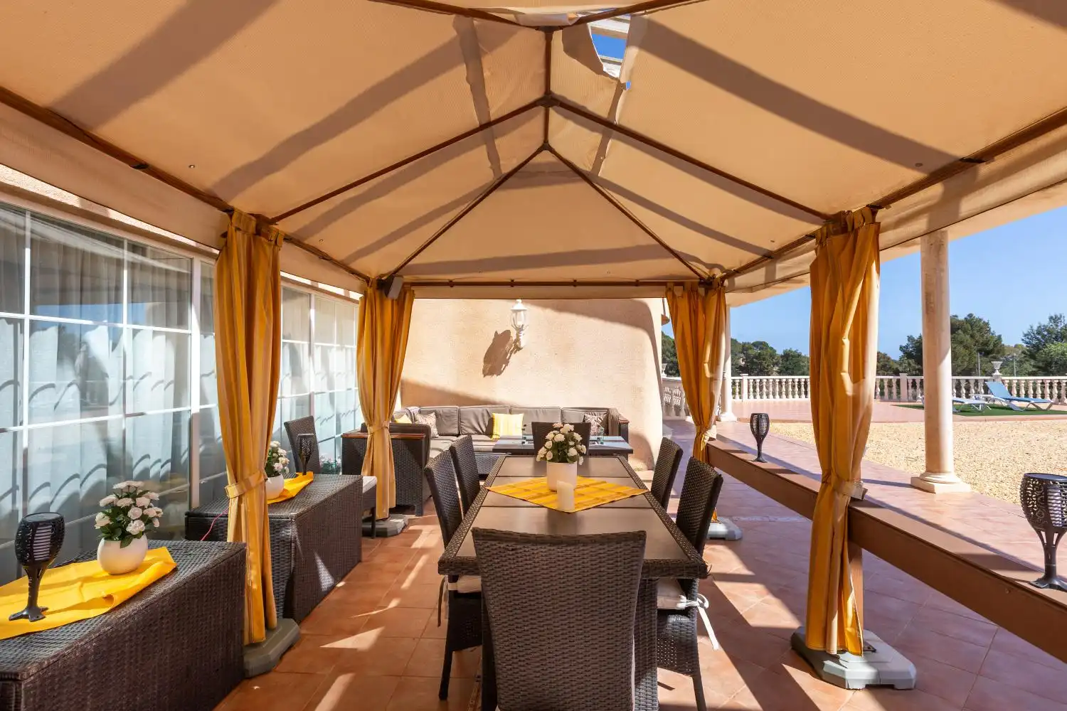Terraza de Casa o chalet en venta en L'Alfàs del Pi con Aire acondicionado, Jardín privado y Terraza