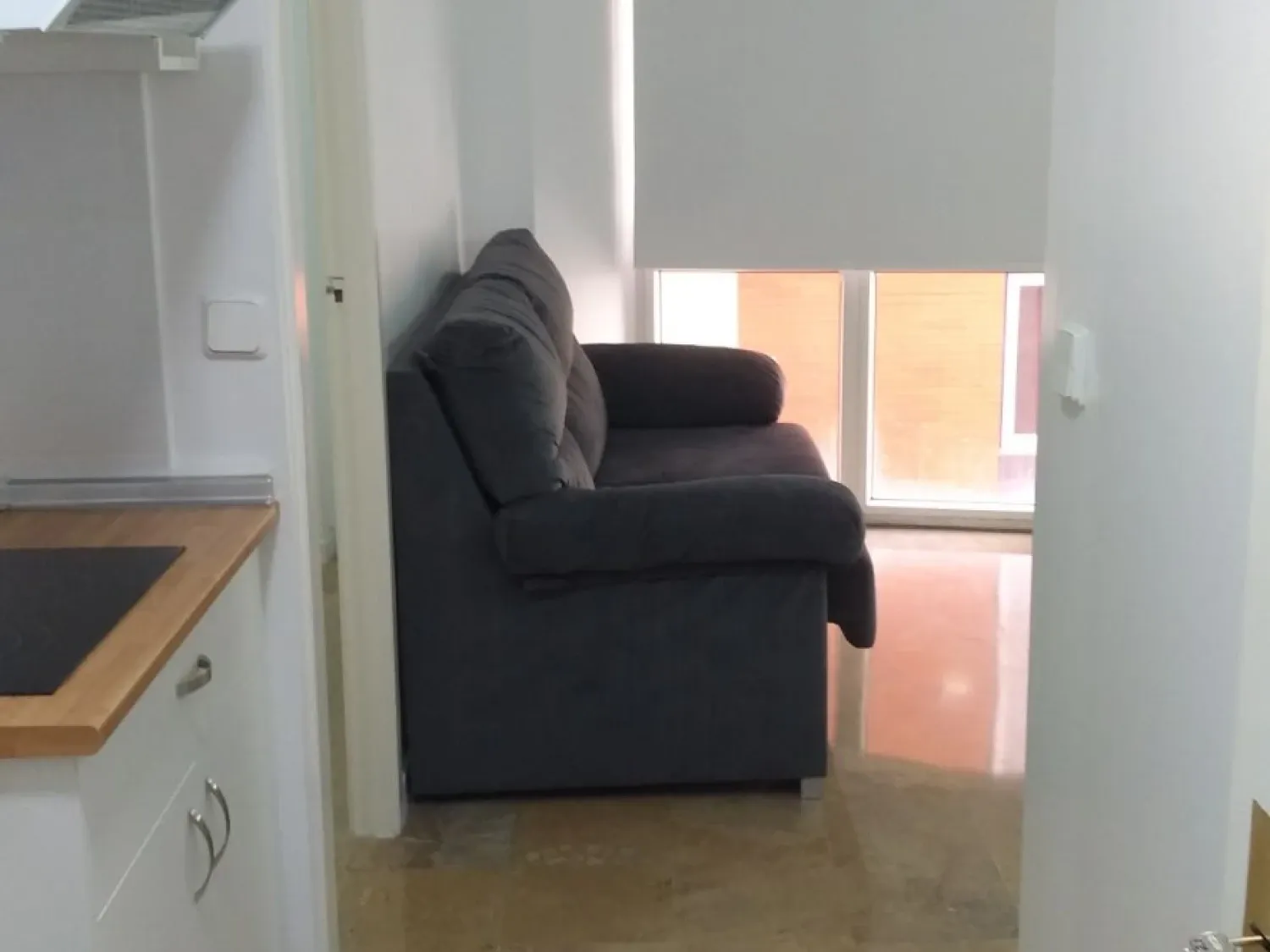 Sala d'estar de Apartament de lloguer en  Murcia Capital amb Aire condicionat, Calefacció i Moblat