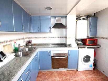 Kitchen of Attic for sale in Badalona  with Air Conditioner, Heating and Oven