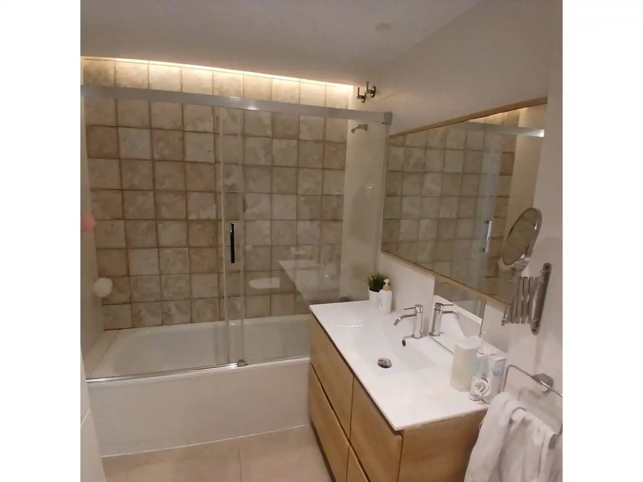 Badezimmer von Haus oder Chalet zum Verkauf in Terrassa mit Klimaanlage, Heizung und Terrasse