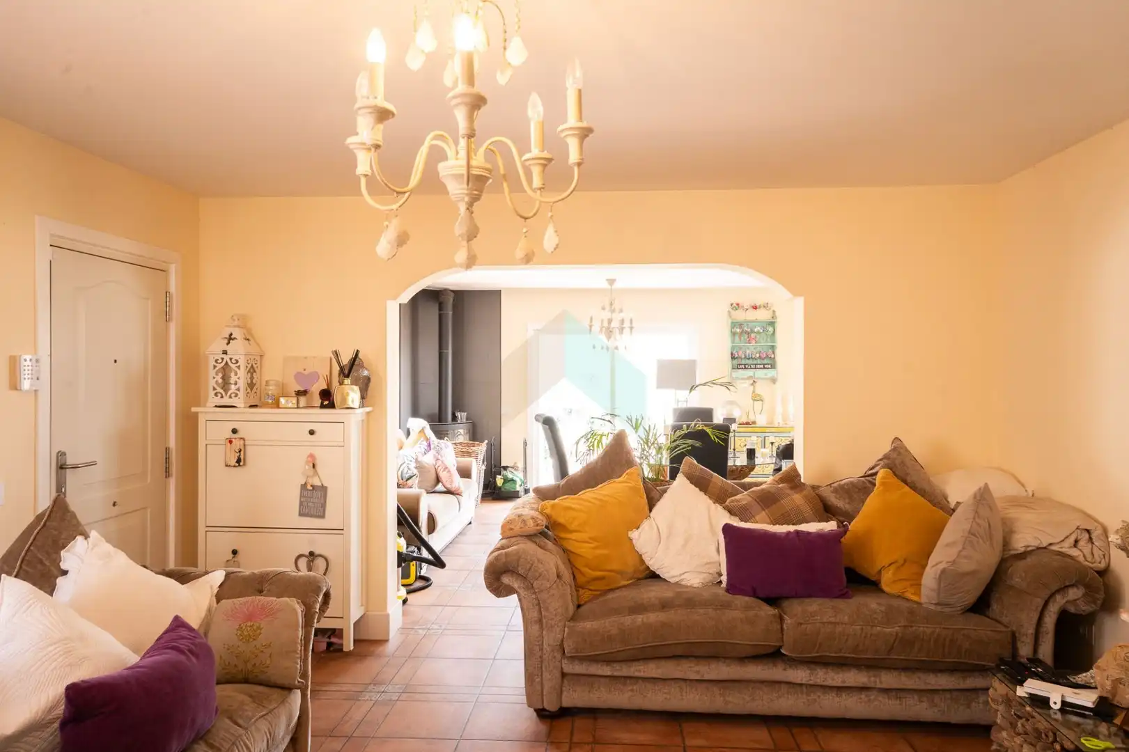Sala d'estar de Casa o xalet en venda en San Miguel de Abona amb Aire condicionat, Calefacció i Jardí privat