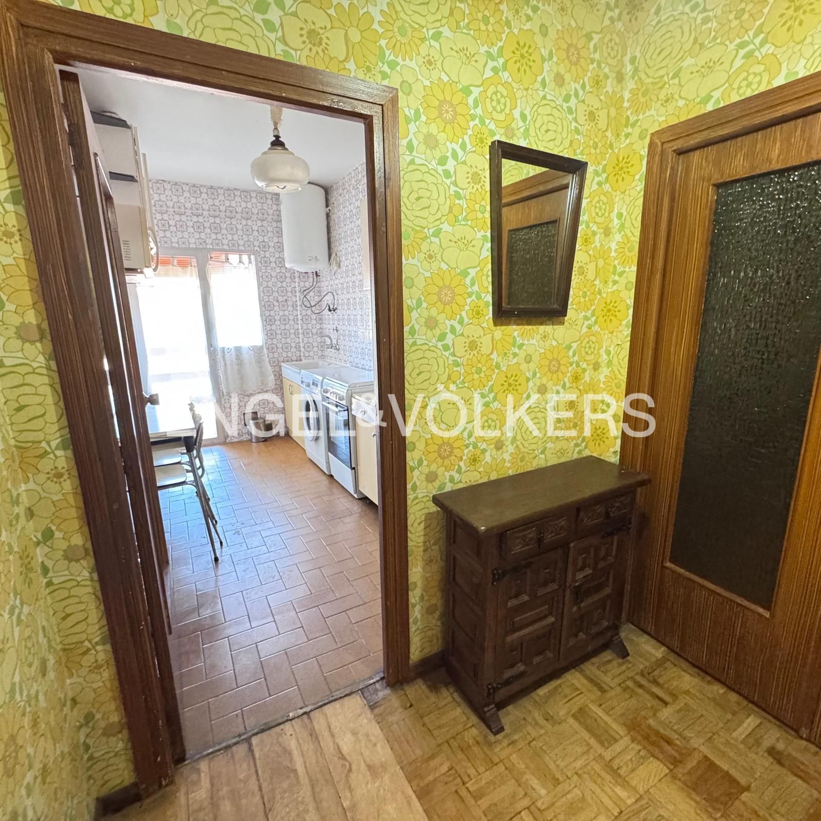 Cocina de Apartamento en venta en Aldea del Fresno con Calefacción, Parquet y Terraza