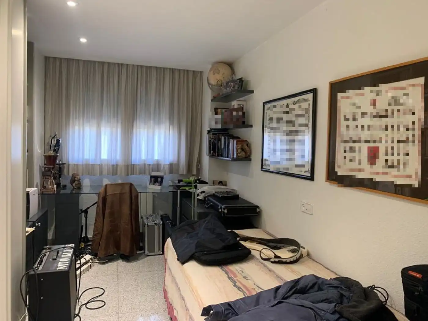 Schlafzimmer von Wohnung zum Verkauf in Murcia mit Klimaanlage und Abstellraum
