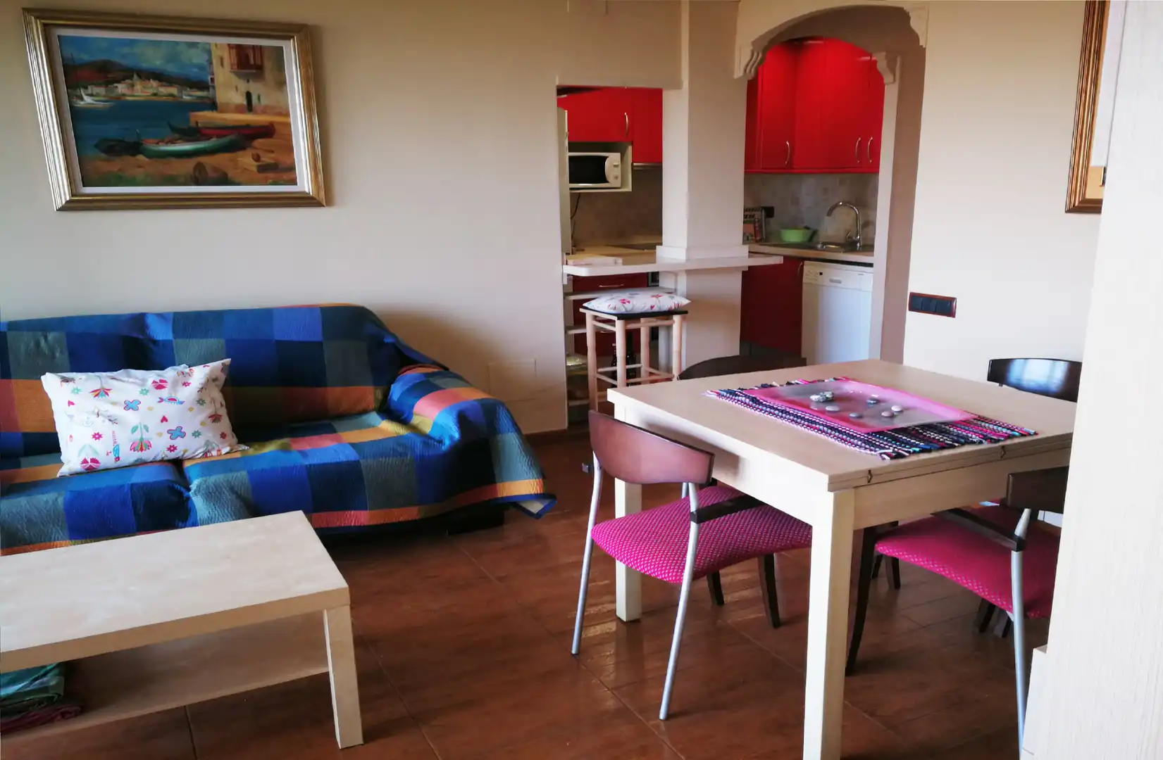 Esszimmer von Wohnungen zur Miete in Gavà mit Terrasse, Möbliert und Ofen