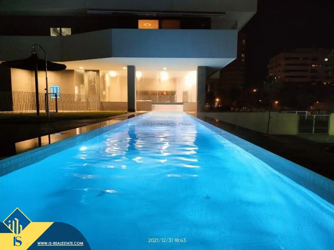 Piscina de Piso en venta en Alicante / Alacant con Terraza, Amueblado y Piscina comunitaria