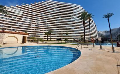 Piscina de Apartament en venda en Cullera amb Aire condicionat, Jardí privat i Traster