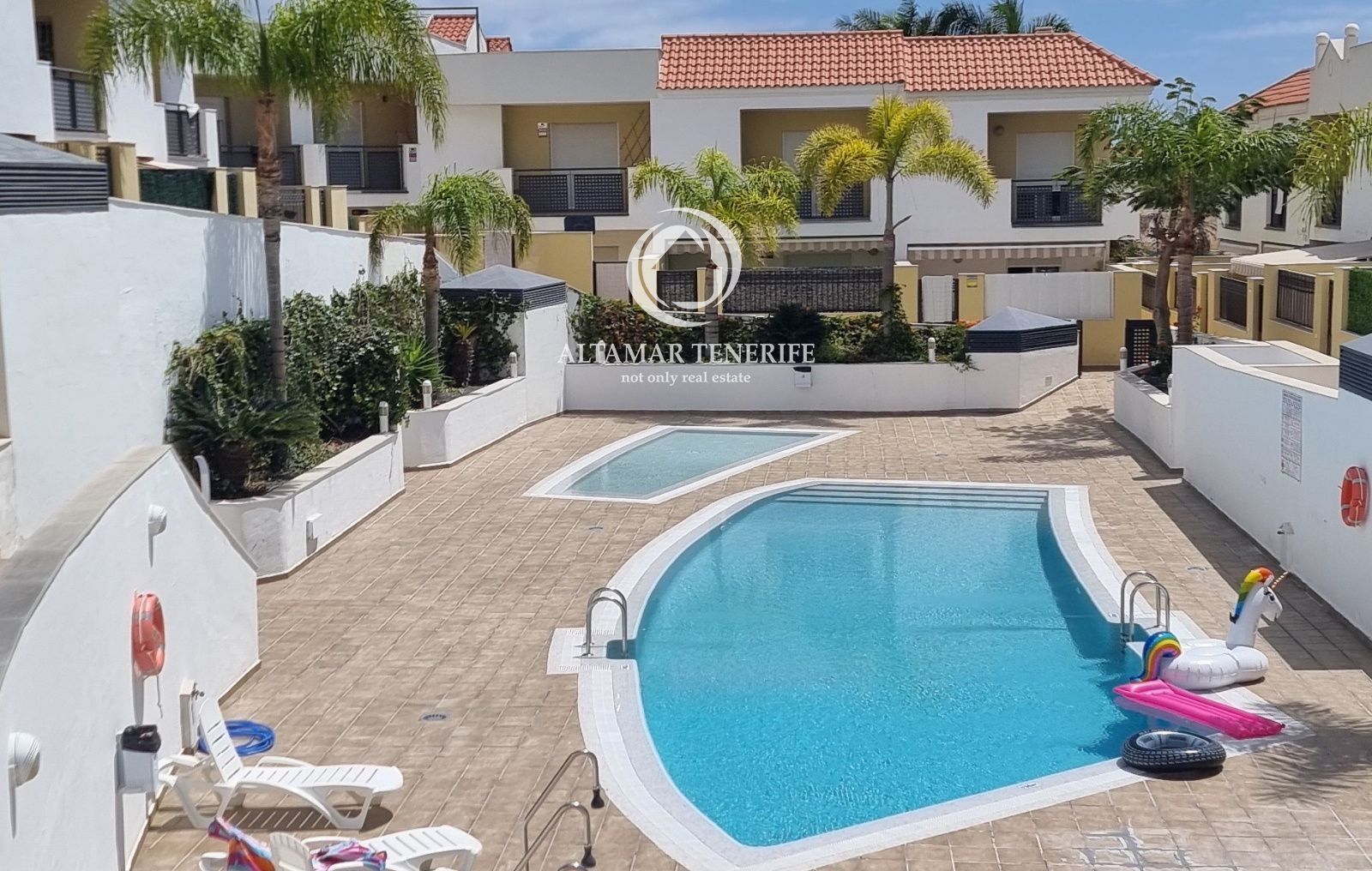 Swimming pool of Single-family semi-detached for sale in Adeje  with Air Conditioner, Terrace and Storage room