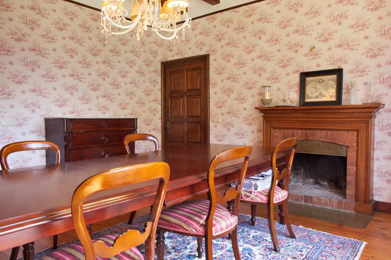 Comedor de Casa o chalet en venta en Camprodon con Calefacción, Jardín privado y Parquet
