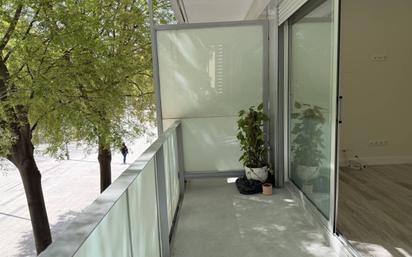 Balcony of Flat for sale in Mollet del Vallès  with Air Conditioner, Heating and Parquet flooring