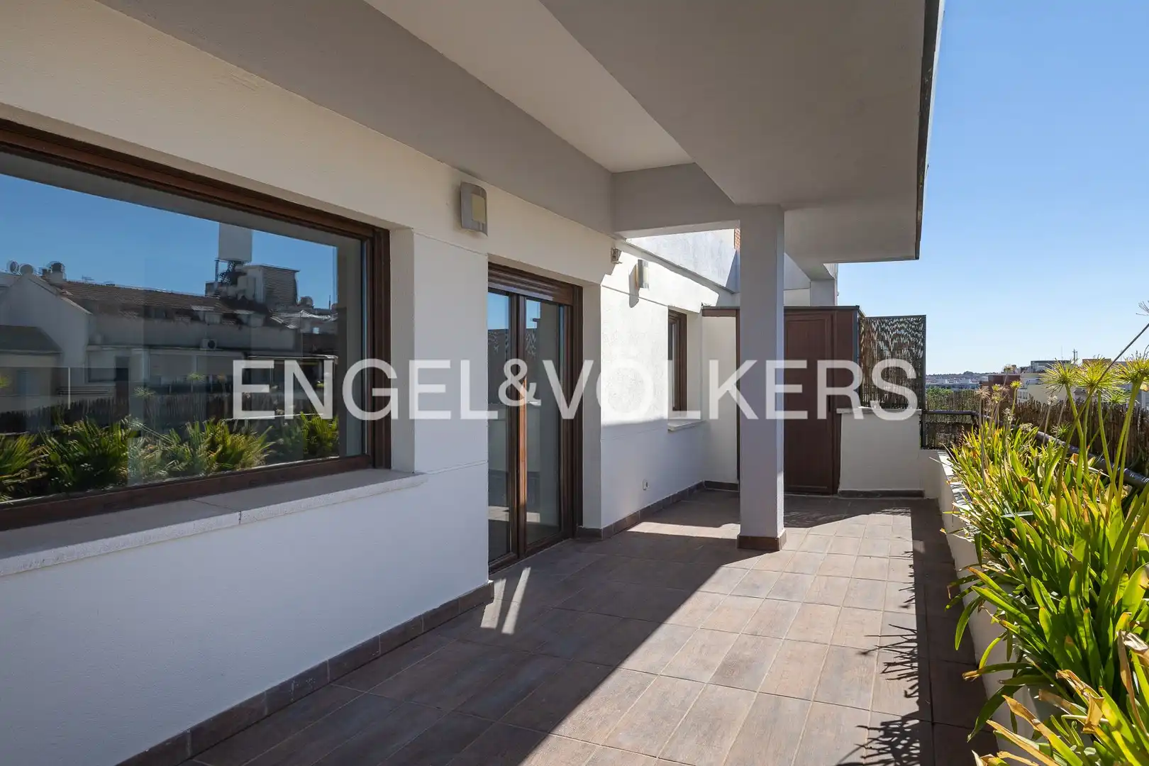 Terrace of Flat for rent in Madrid  with Air Conditioner, Heating and Parquet flooring
