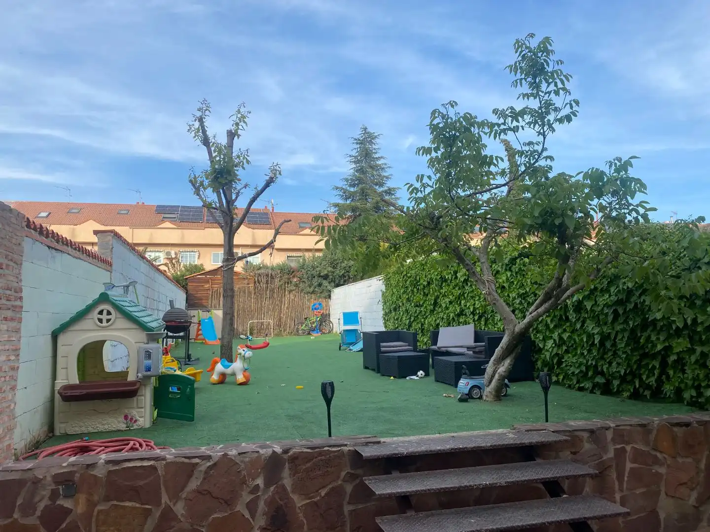 Garden of Houses for sale in Casco Histórico