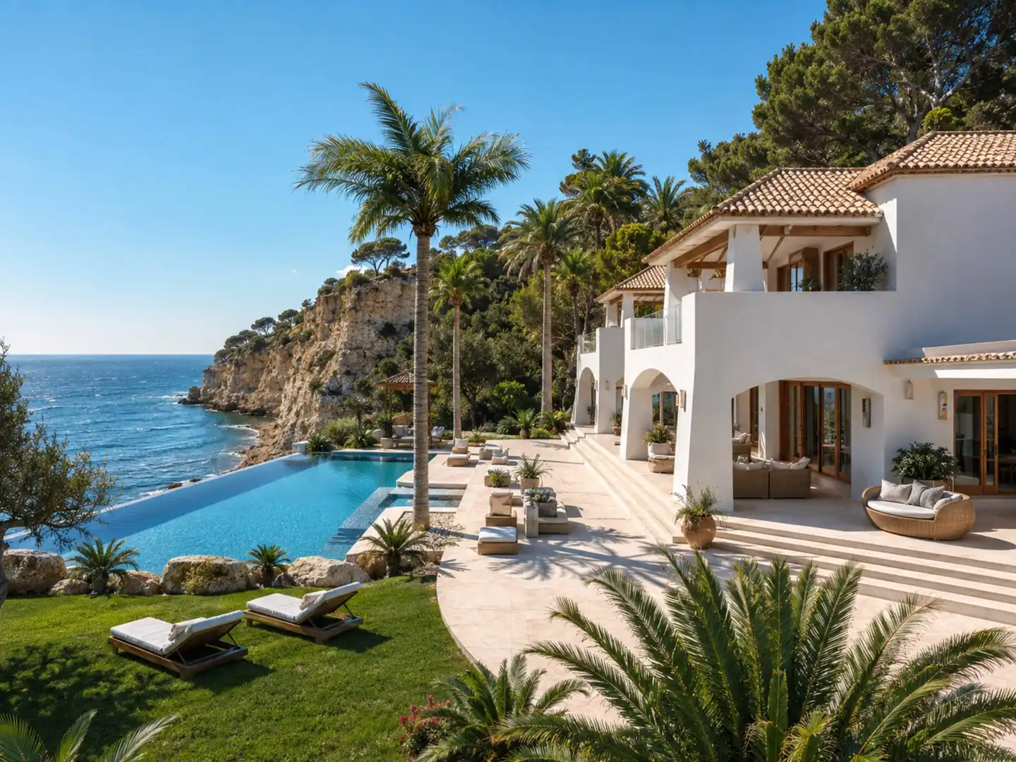 Detached house with pool for sale in Moravit - Cap Blanc