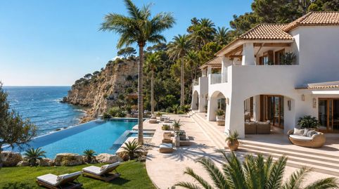 VILLA TANIT  MEGA VILLA IBICENCA DE LUJO EN PRIMERA CON VISTAS AL MAR EN MORAIRA, ALICANTE