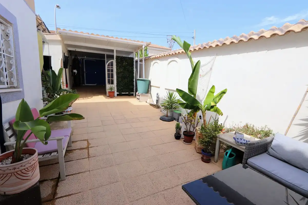 Terraza de Casa o chalet en venta en Alicante / Alacant con Aire acondicionado, Jardín privado y Terraza