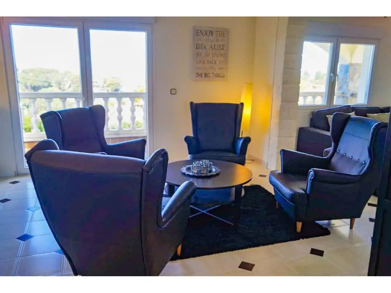 Sala d'estar de Casa o xalet en venda en Lloret de Mar amb Aire condicionat, Calefacció i Jardí privat