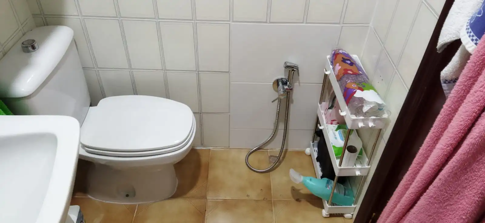 Bathroom of Apartments for rent in Santa Pola  with Air Conditioner, Private garden and Terrace