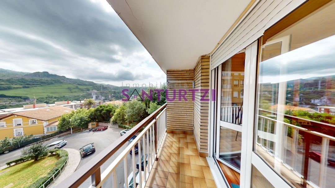 Balcony of Flat for sale in Ortuella  with Heating and Terrace