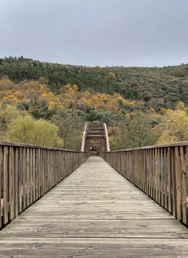 Vista exterior de Pis en venda en Ponferrada amb Parquet, Moblat i Forn