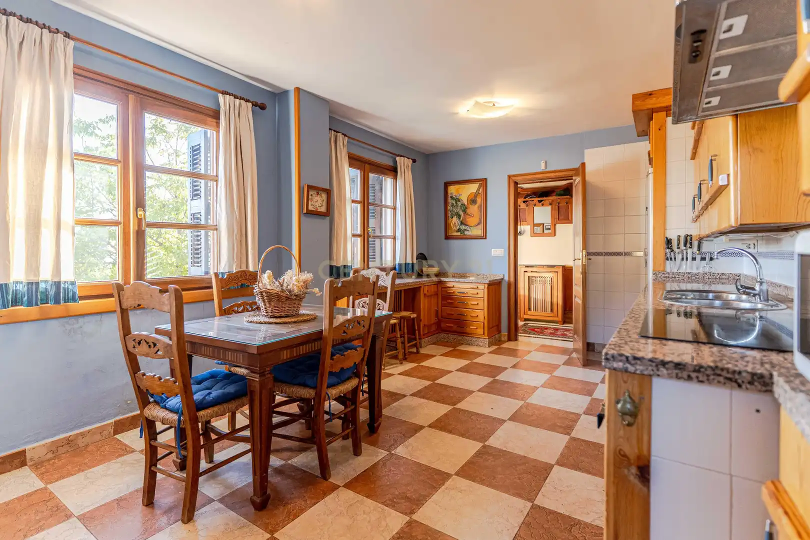 Cocina de Casa o chalet en venta en Nívar con Jardín privado, Trastero y Piscina