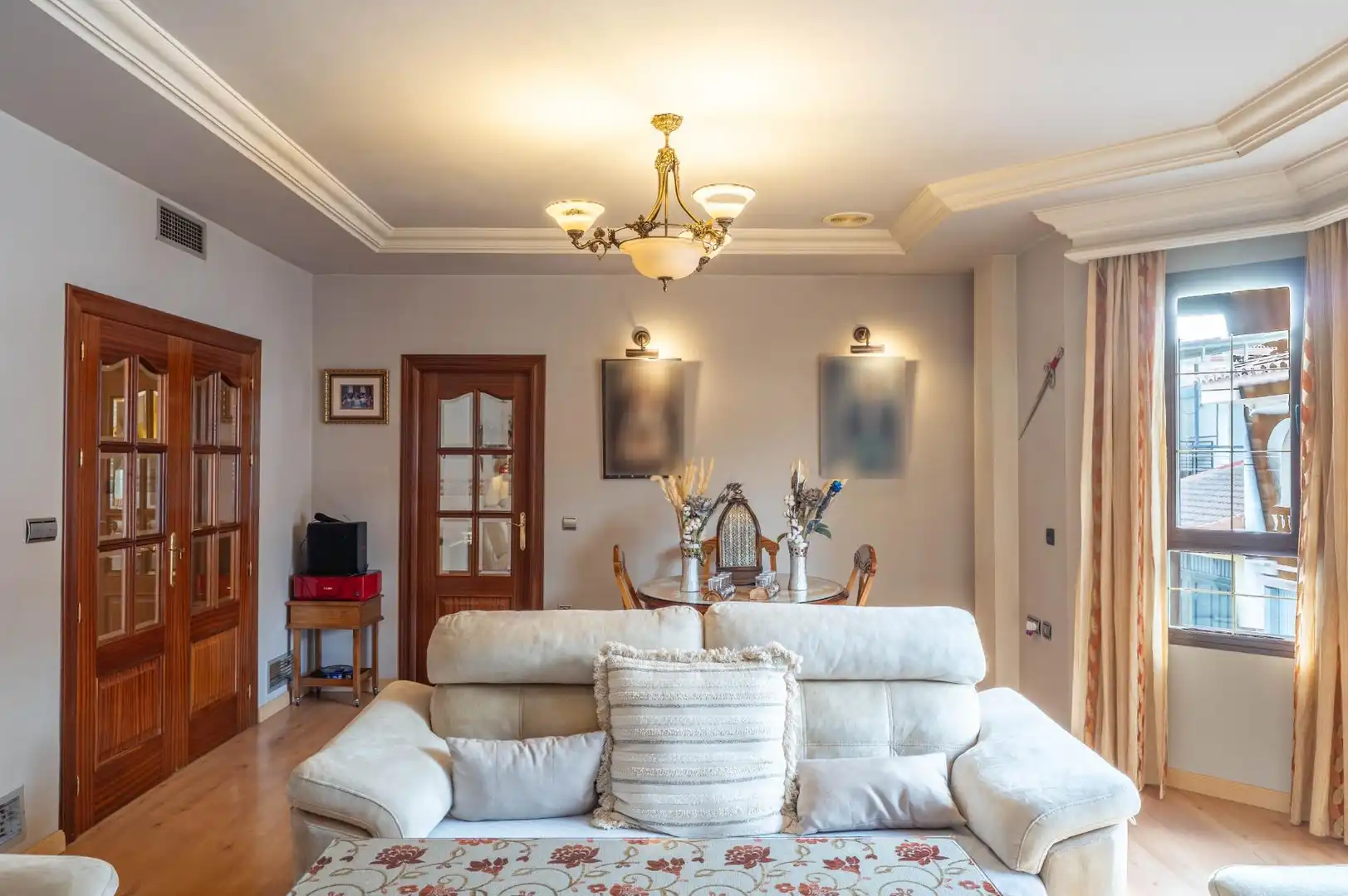 Sala d'estar de Casa o xalet en venda en Las Gabias amb Aire condicionat, Calefacció i Balcó