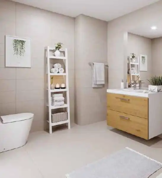Bathroom of Flat for sale in Estepona  with Air Conditioner, Heating and Private garden