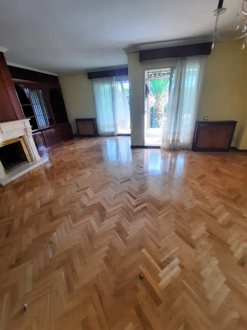 Living room of Detached homes for sale in Las Rozas de Madrid  with Heating, Private garden and Terrace