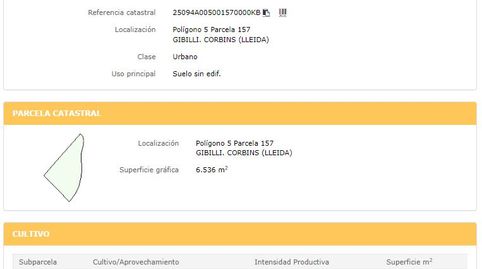 Foto 3 de Terreno en venta en Gibilli, Corbins, Lleida