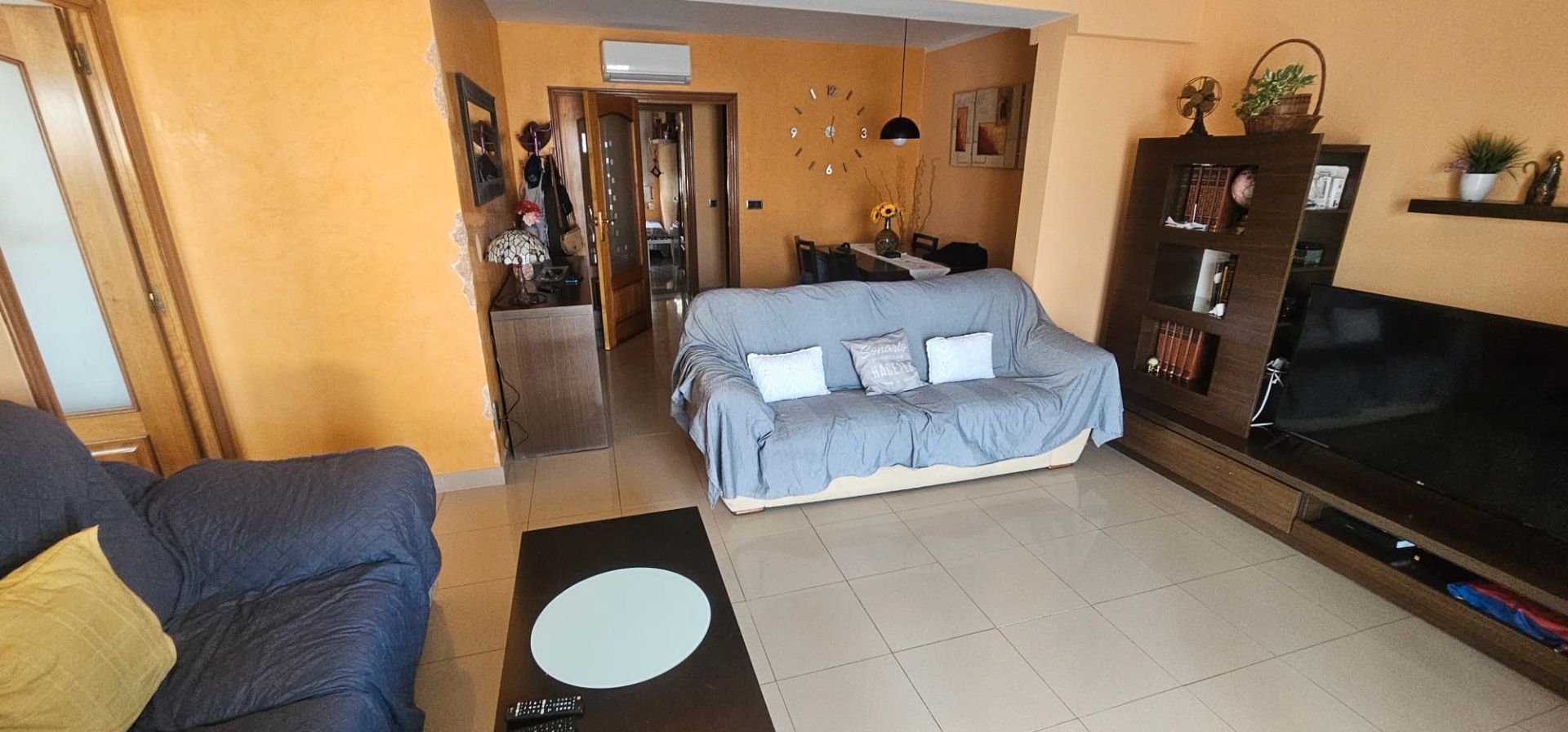 Sala de estar de Piso en venta en Mataró con Calefacción y Balcón