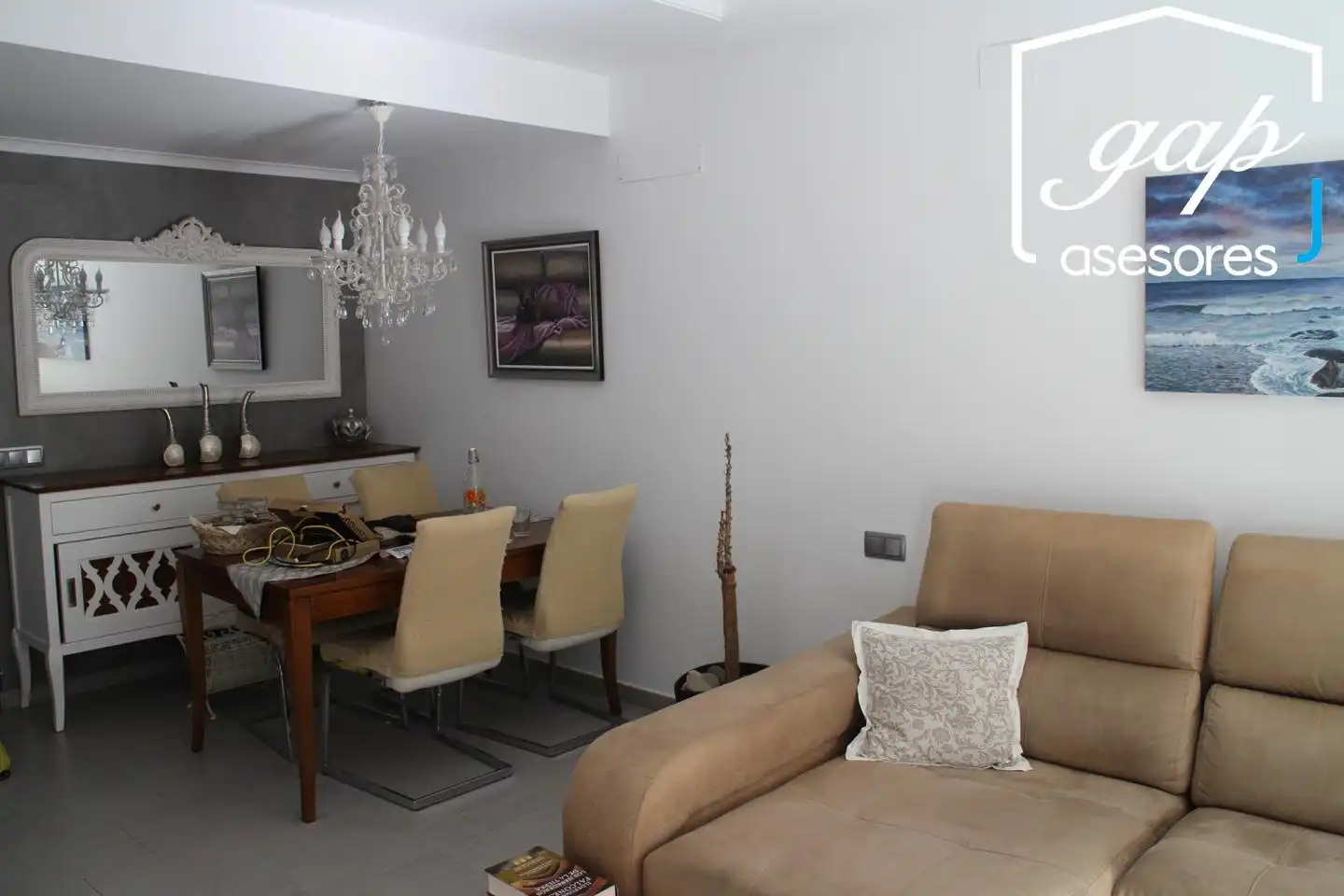 Living room of Flat for share in Centro