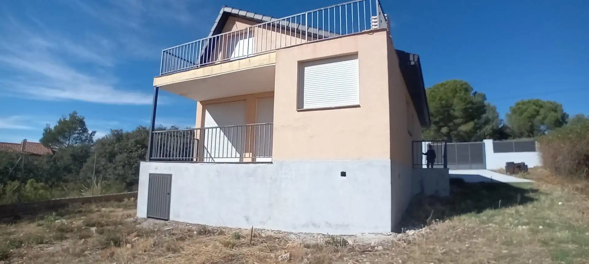 Exterior view of Houses for sale in Escopete  with Heating, Terrace and Community pool