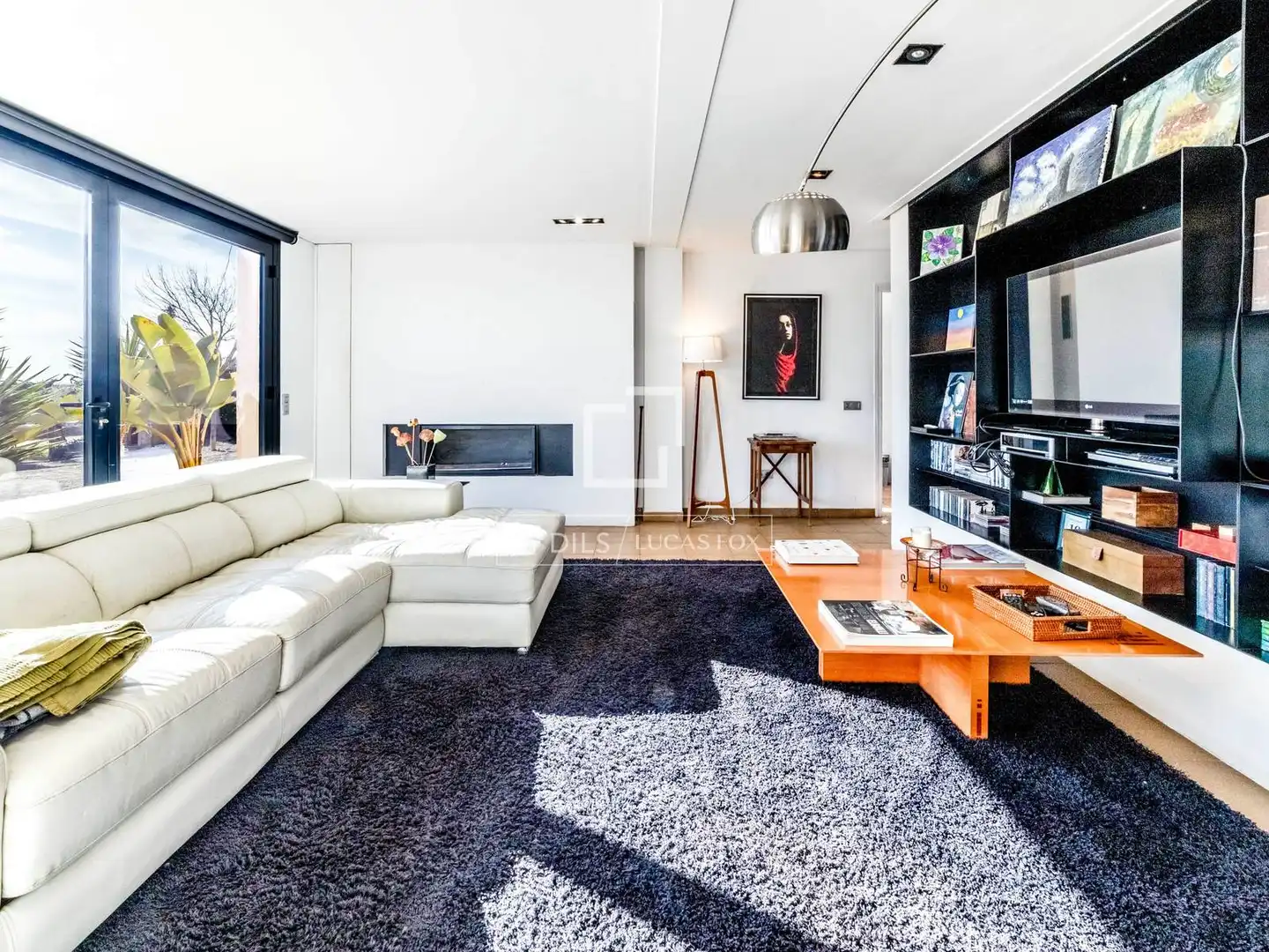 Sala de estar de Finca rústica en venta en Castellví de la Marca con Calefacción, Jardín privado y Terraza