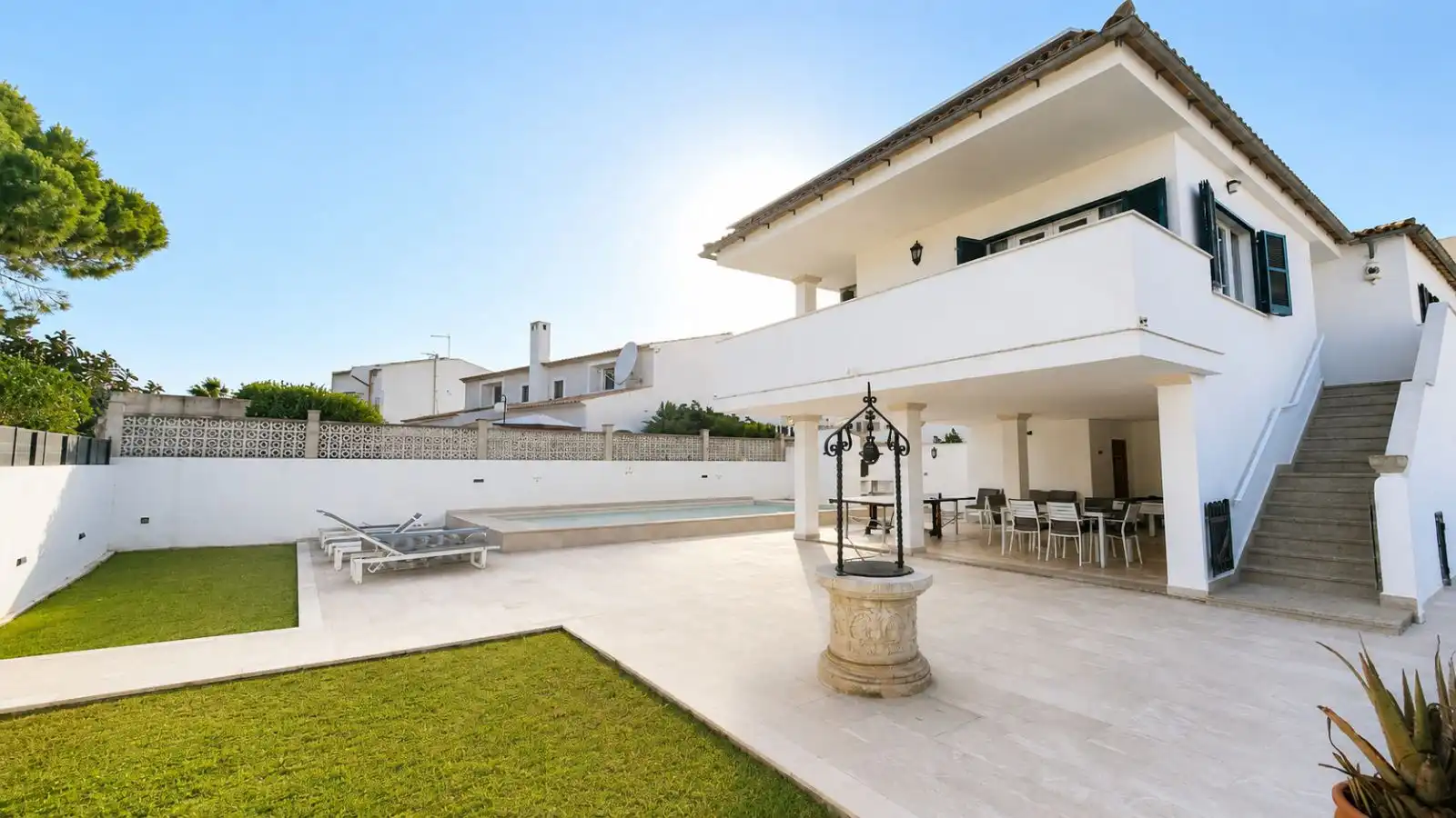 Terrassa de Casa o xalet en venda en Pollença amb Aire condicionat, Calefacció i Jardí privat
