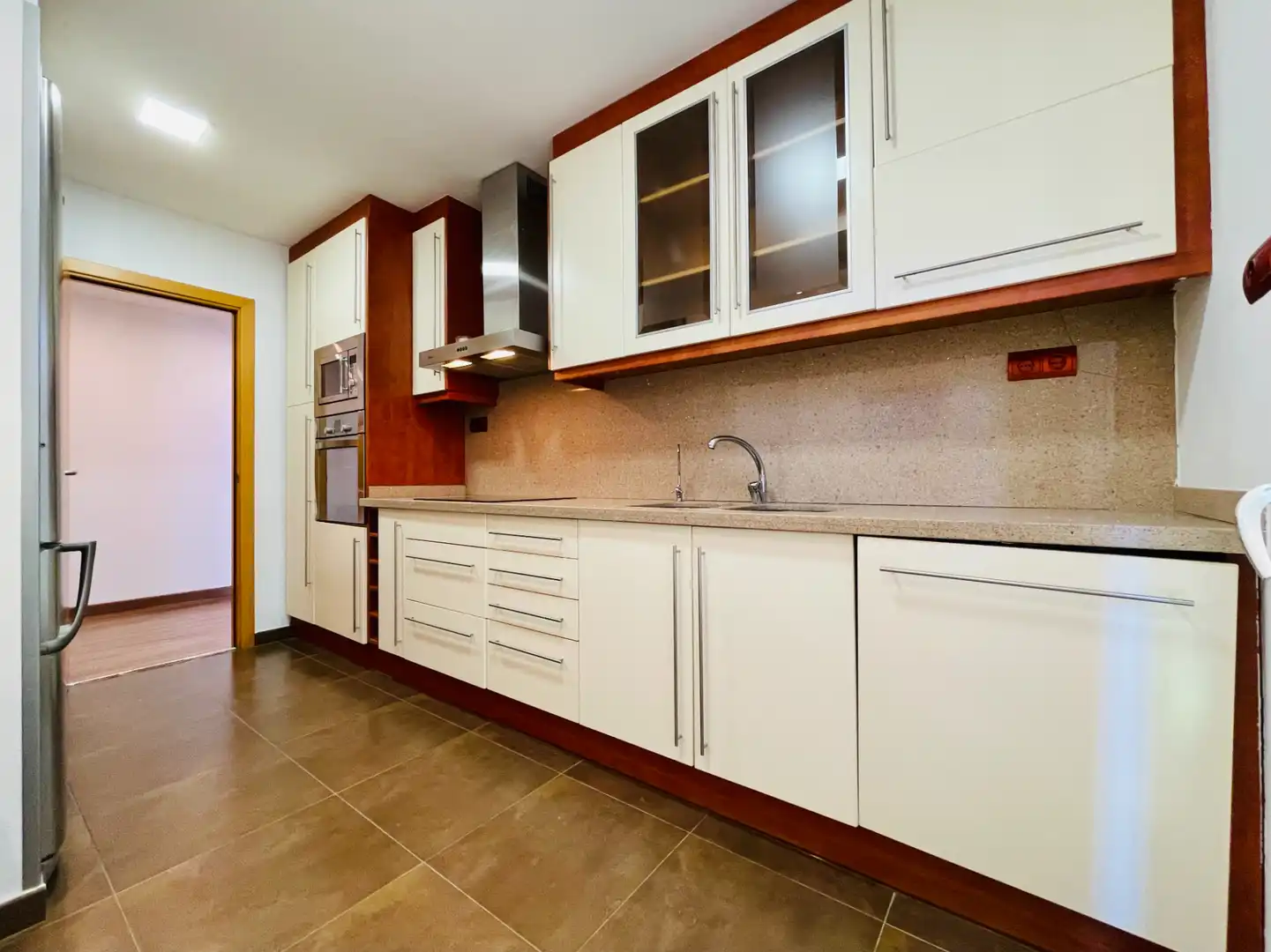 Kitchen of Flat for rent in Cervelló  with Air Conditioner, Heating and Parquet flooring