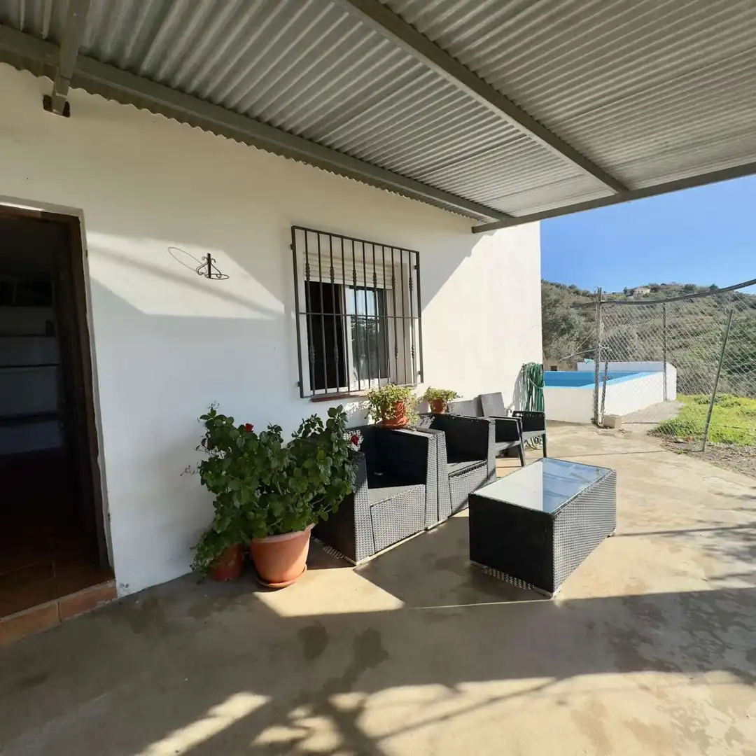Terrassa de Finca rústica en venda en Vélez-Málaga amb Moblat