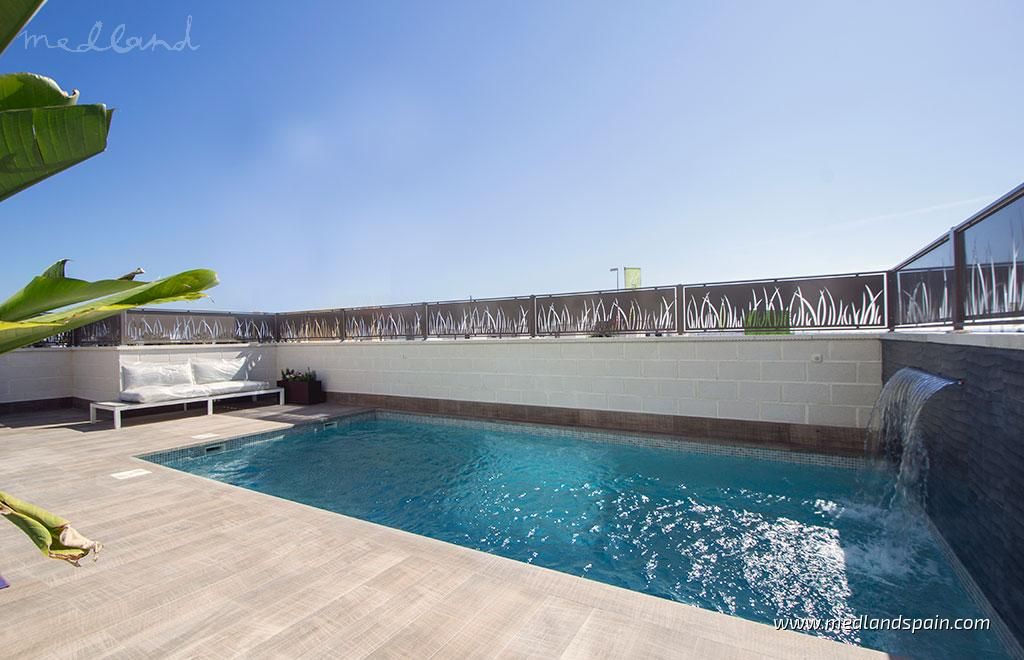 Piscina de Casa o xalet en venda en Rojales amb Jardí privat, Terrassa i Piscina