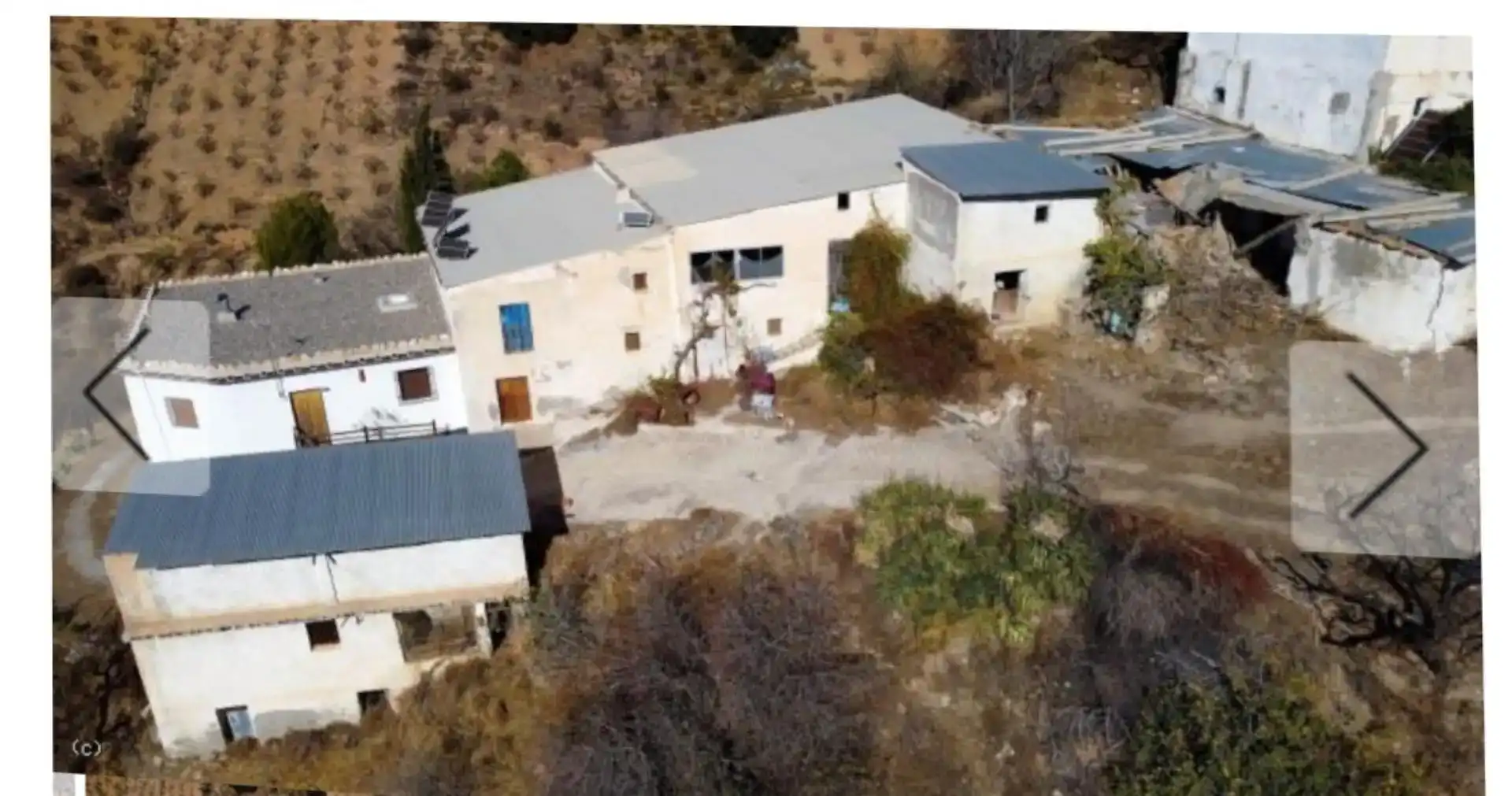 Vista exterior de Finca rústica en venda en Almegíjar