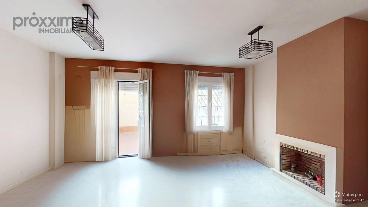 Sala d'estar de Casa adosada en venda en Montequinto amb Aire condicionat i Balcó