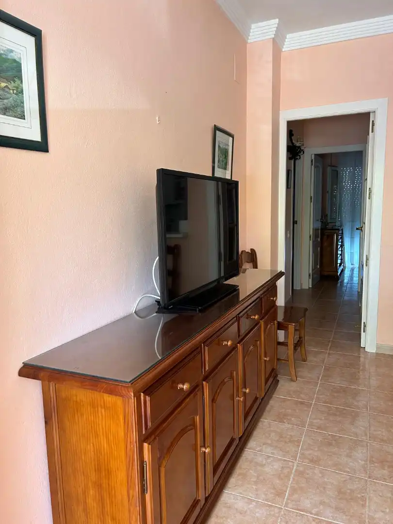 Sala de estar de Apartamento de alquiler en Islantilla con Terraza, Amueblado y Lavadora