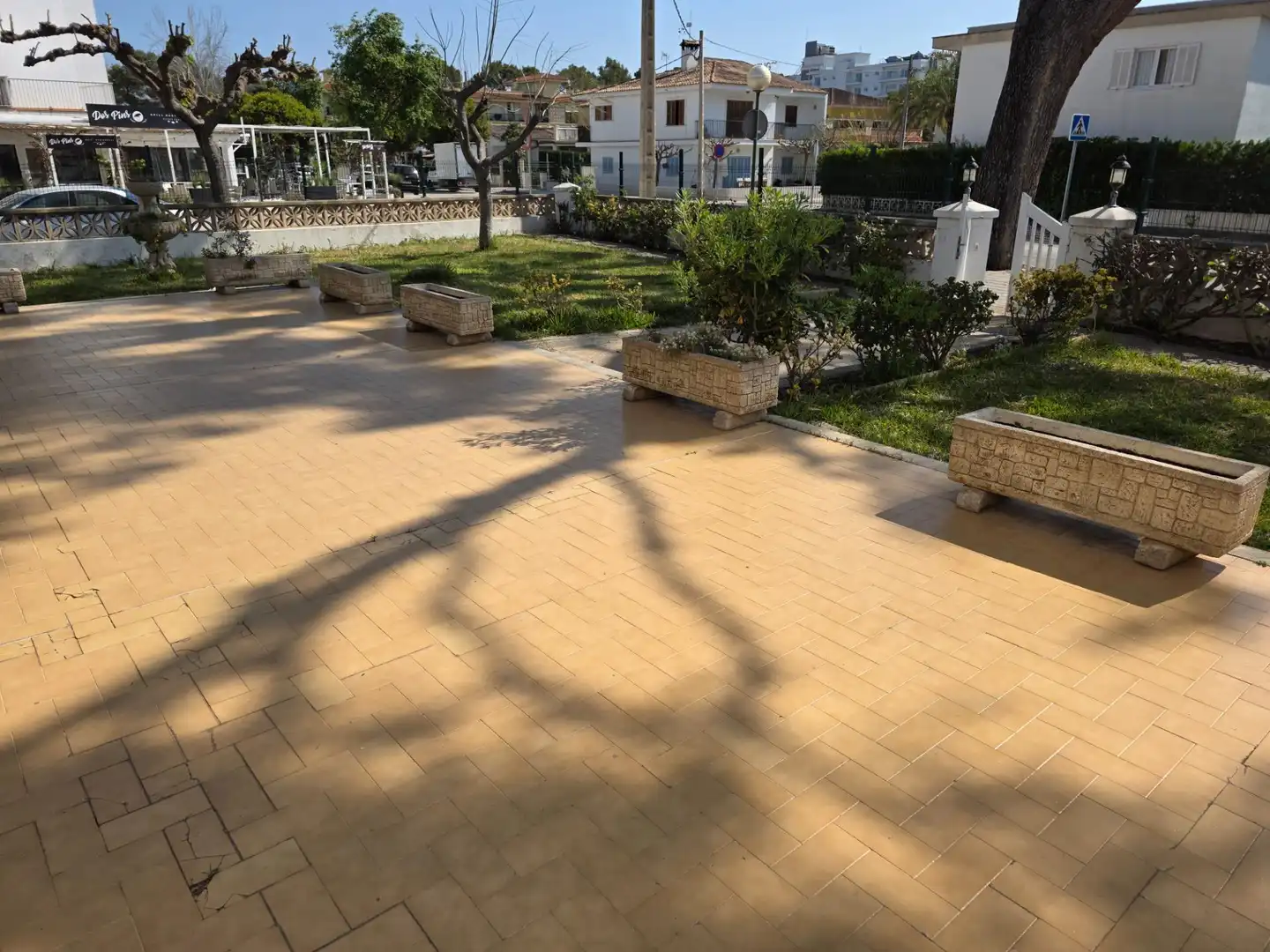 Terrasse von Erdgeschoss zum Verkauf in Alcúdia mit Klimaanlage, Privatgarten und Terrasse
