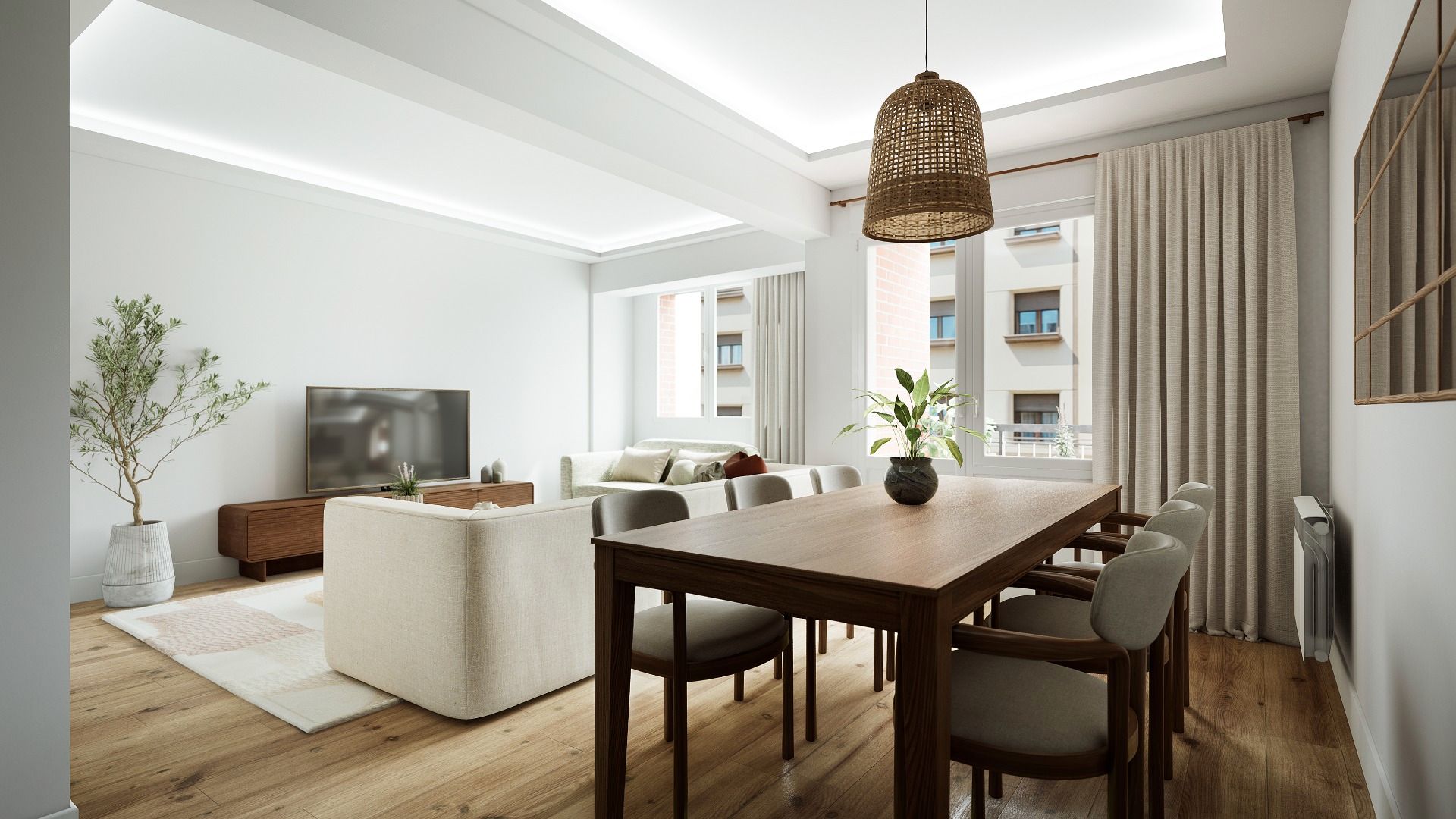 Dining room of Flat for sale in Bilbao   with Balcony