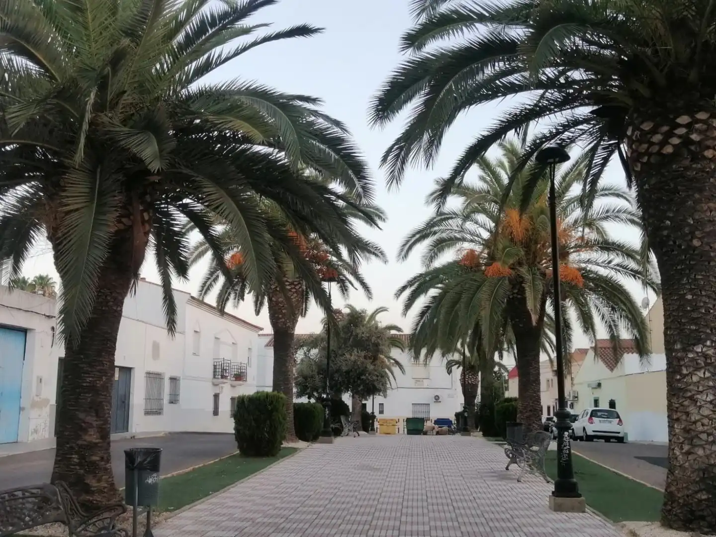 Vista exterior de Local en venda en Puebla de la Calzada amb Calefacció